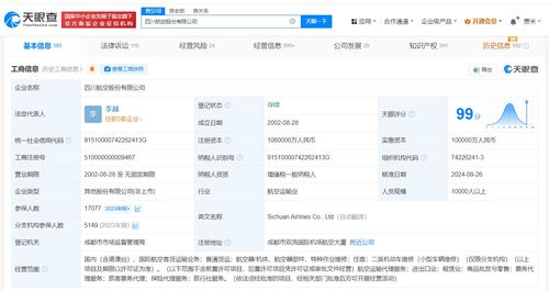 四川航空資本擴容至106億，深耕票務代理服務新布局